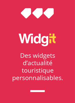 Widgit, fabrique de widgets d'actualité touristique Widgit, fabrique de widgets d'actualité touristique personnalisables.